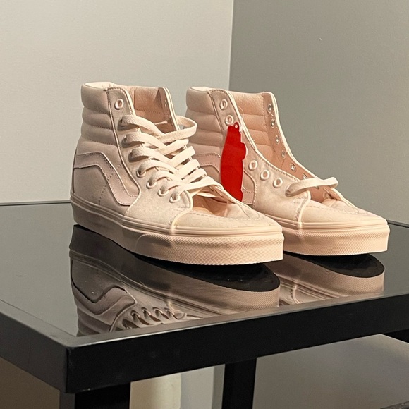 CLOSING SALE - NWOB - Vans Sk8 Hi's - Peach Blush Unisex - Picture 6 of 8